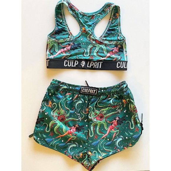 Culprit BAEthing™ Suit, Womens' Swim Shorts + Bralette - Picture 2 of 9